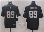 Las Vegas Raiders #89 Brock Bowers Black Vapor Limited Jersey