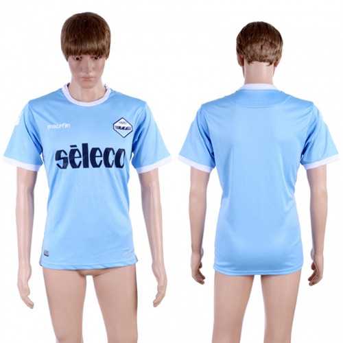 Lazio Blank Home Soccer Club Jersey