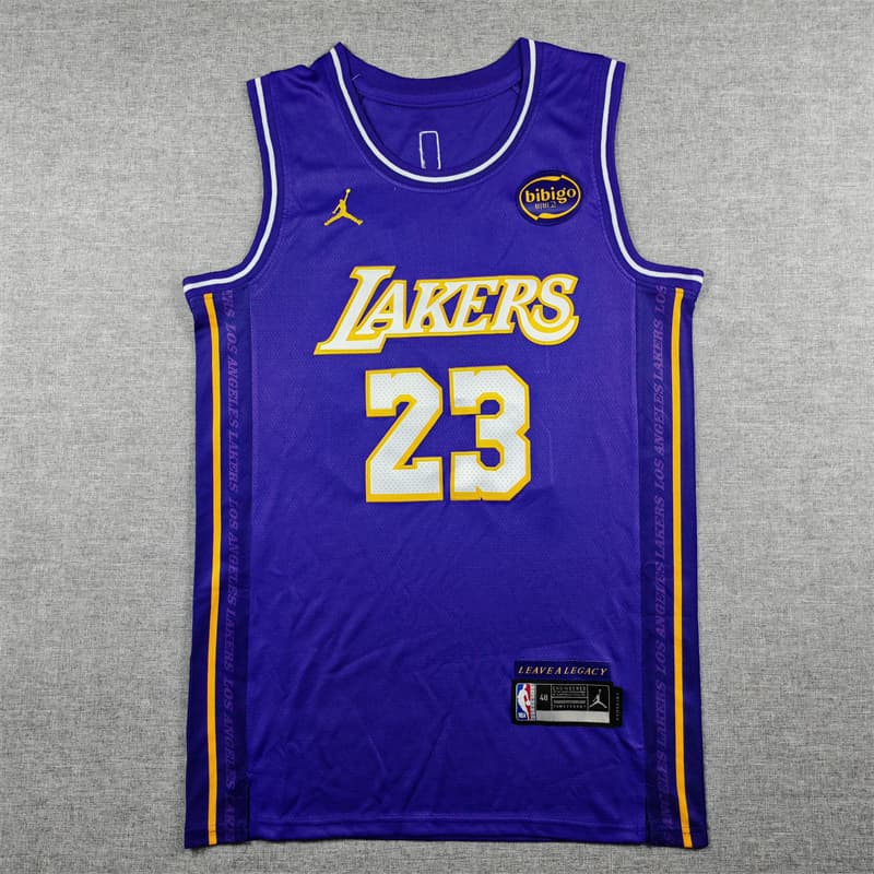 LeBron James Los Angeles Lakers Jordan Brand Unisex Swingman Jersey - Statement Edition - Purple
