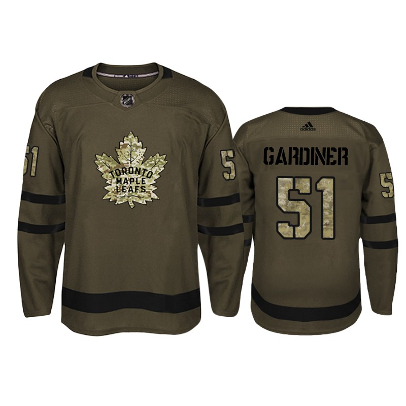 Leafs Jake Gardiner Camo Military Jersey