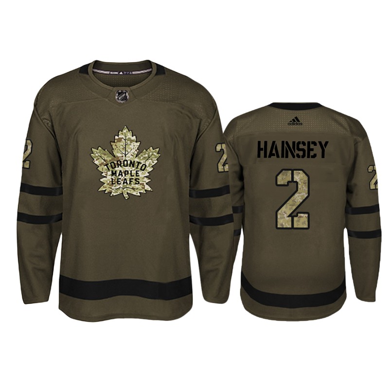 Leafs Ron Hainsey Camo Military Jersey