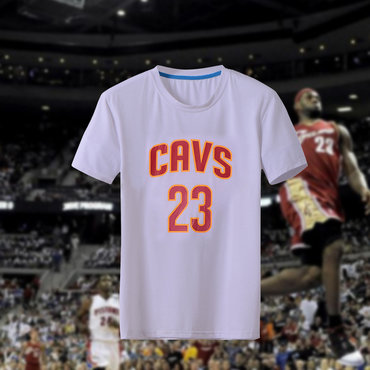 Lebron James Fresh Logo White Men's Short Sleeve T-Shirt