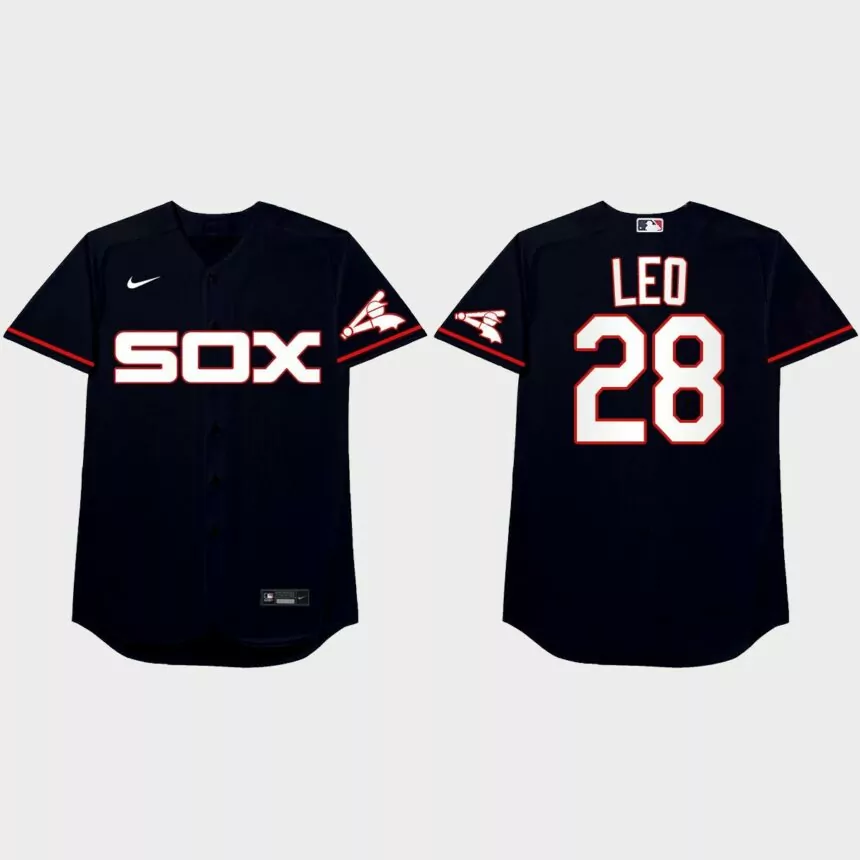 Leury Garcia 2021 Players’ Weekend Leo Nickname Jersey – Navy