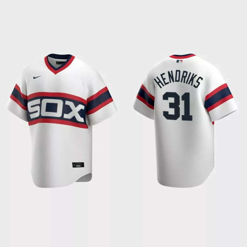 Liam Hendriks #31 Chicago White Sox Cooperstown Collection Home Jersey – White
