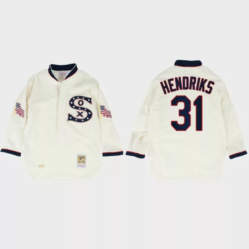 Liam Hendriks Chicago White Sox 1917 Authentic Jersey – White