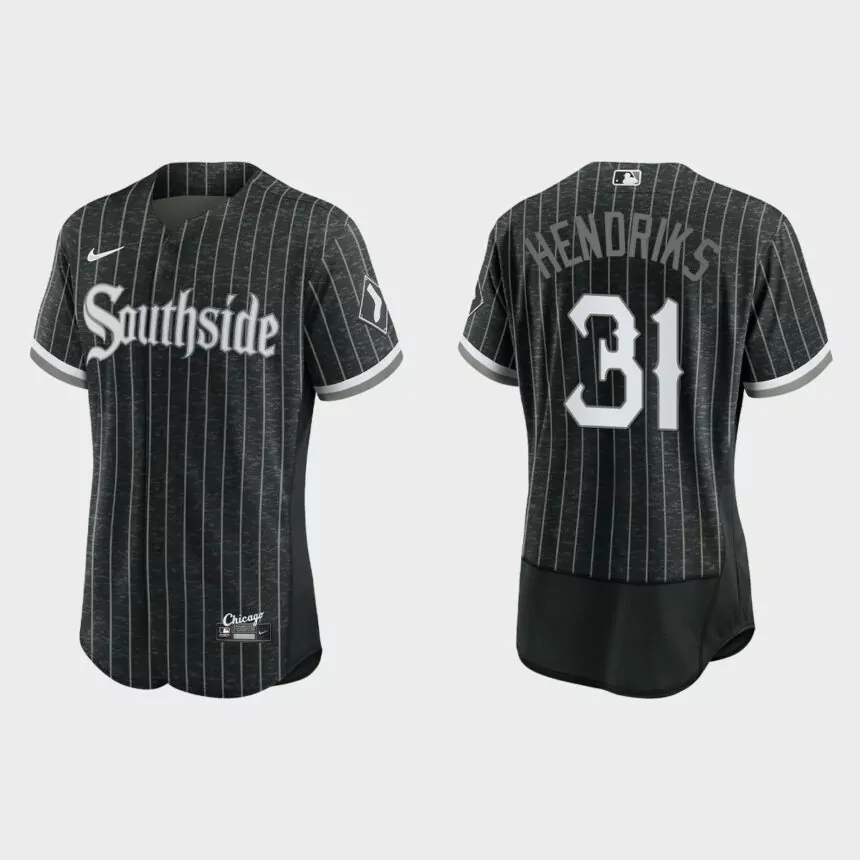 Liam Hendriks Chicago White Sox 2021 City Connect Authentic Jersey – Black
