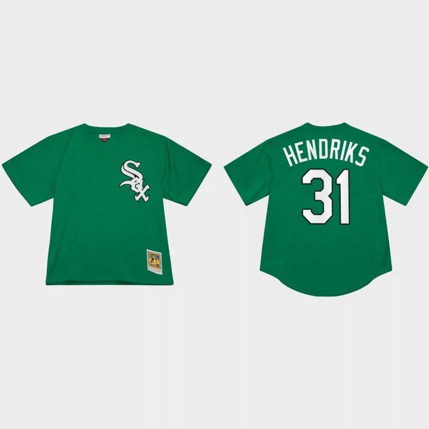 Liam Hendriks Chicago White Sox St. Patrick’s Day Authentic Jersey – Green