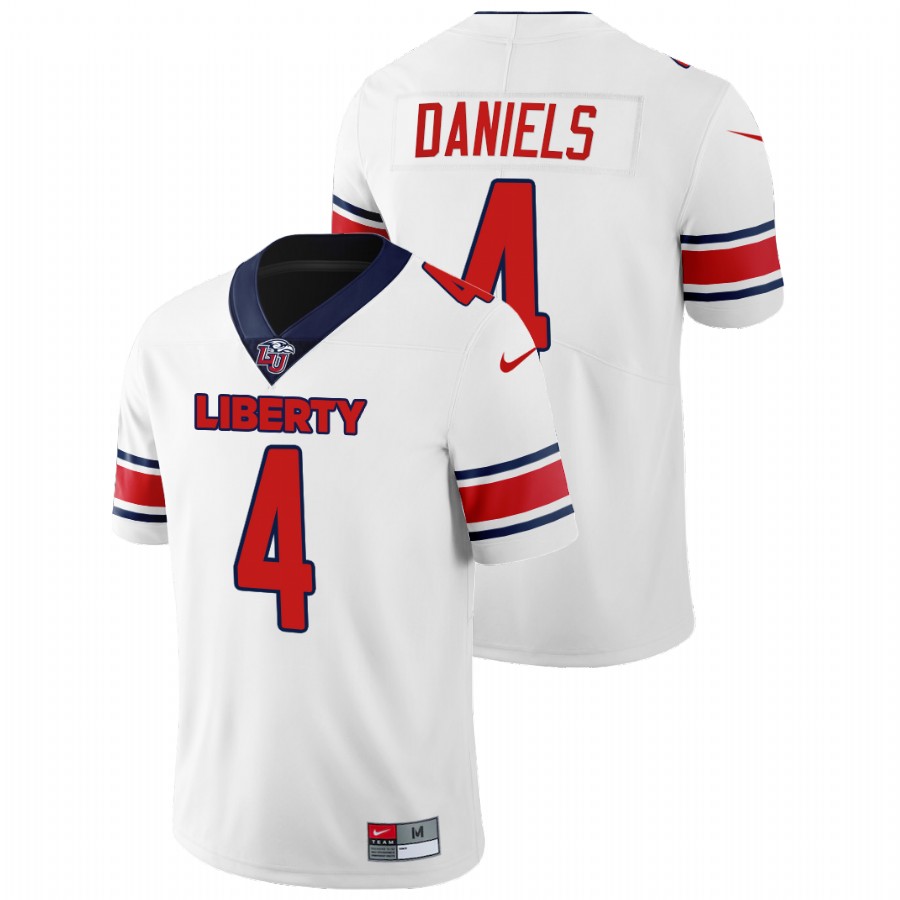Liberty Flames C.J. Daniels College Football White Jersey