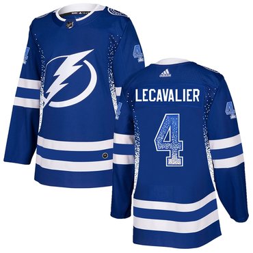 Lightning 4 Vincent Lecavalier Blue Drift Fashion Adidas Jersey