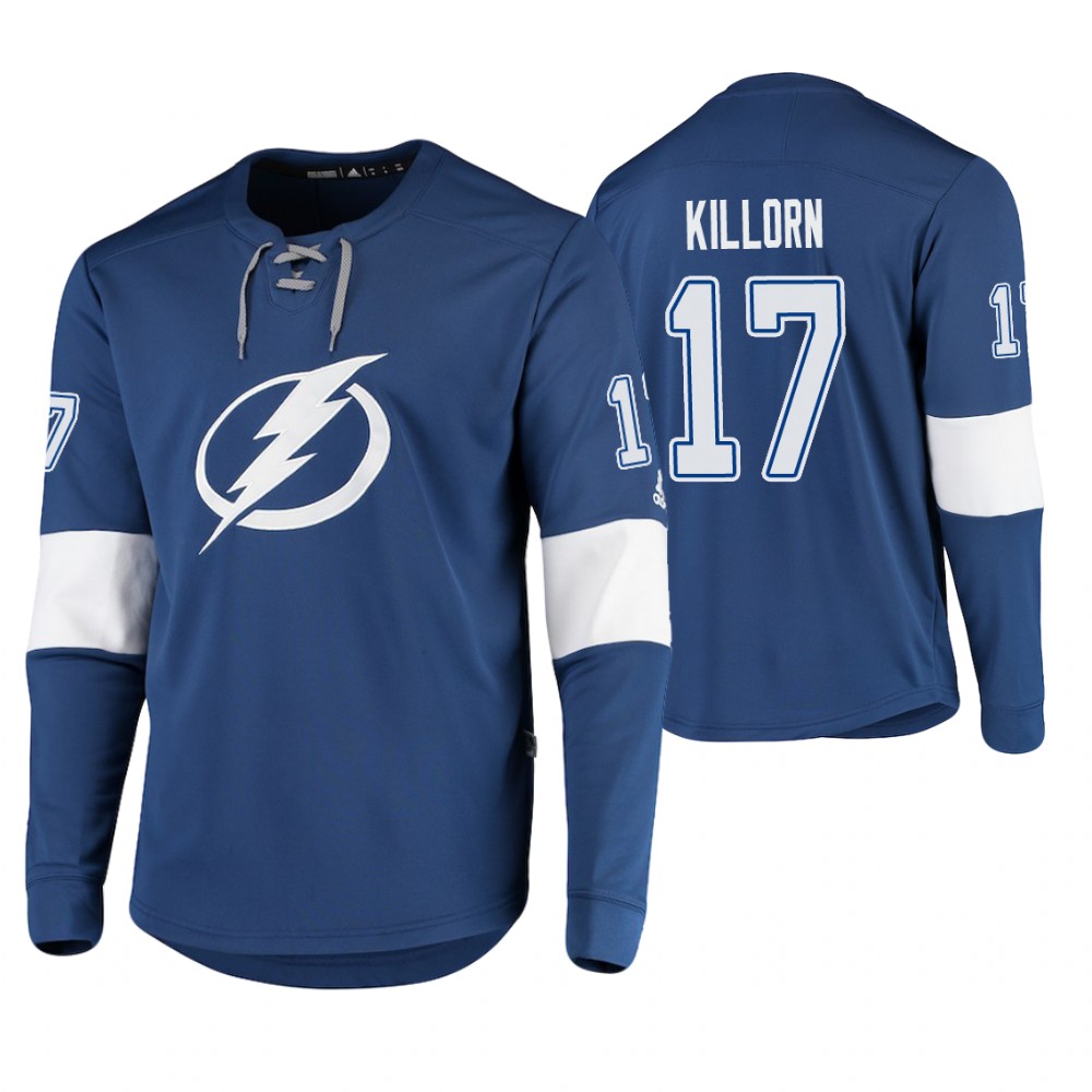 Lightning Alex Killorn Blue White Platinum Jersey