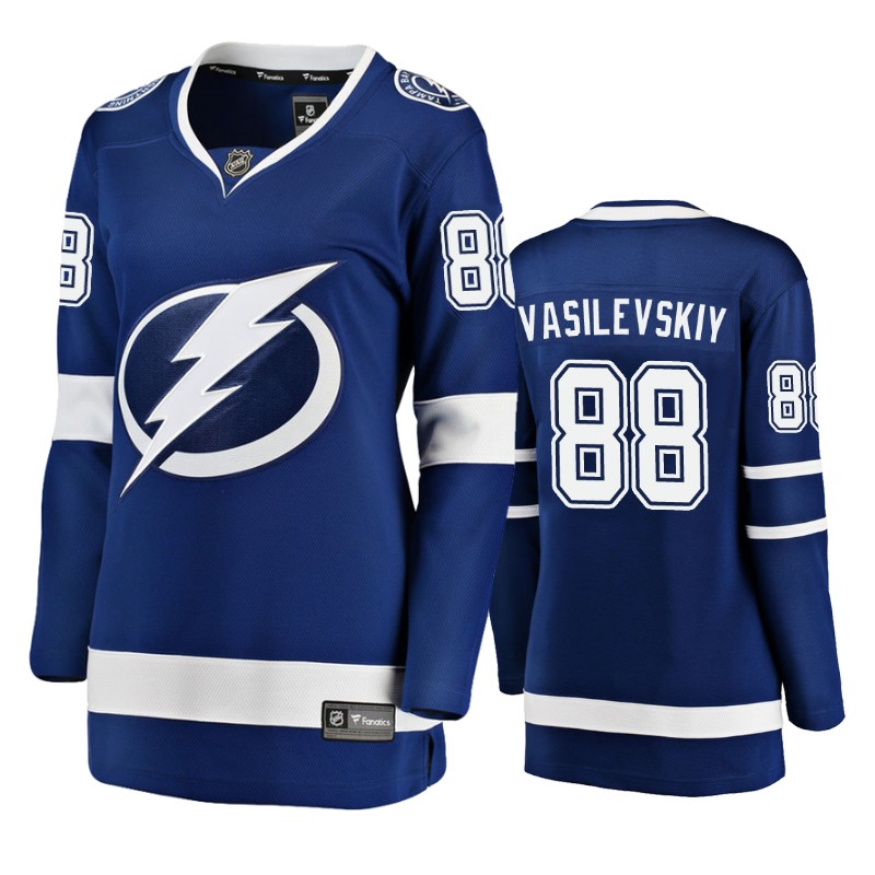Lightning Andrei Vasilevskiy Blue Breakaway Player Home Jersey