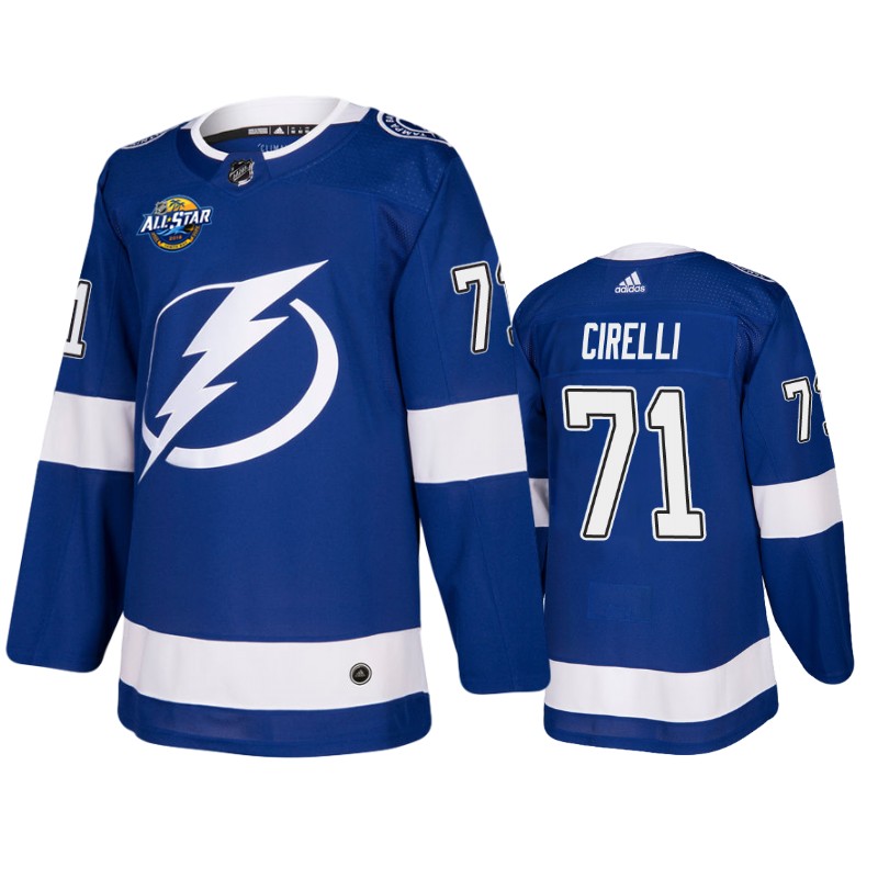Lightning Anthony Cirelli Blue Home Jersey