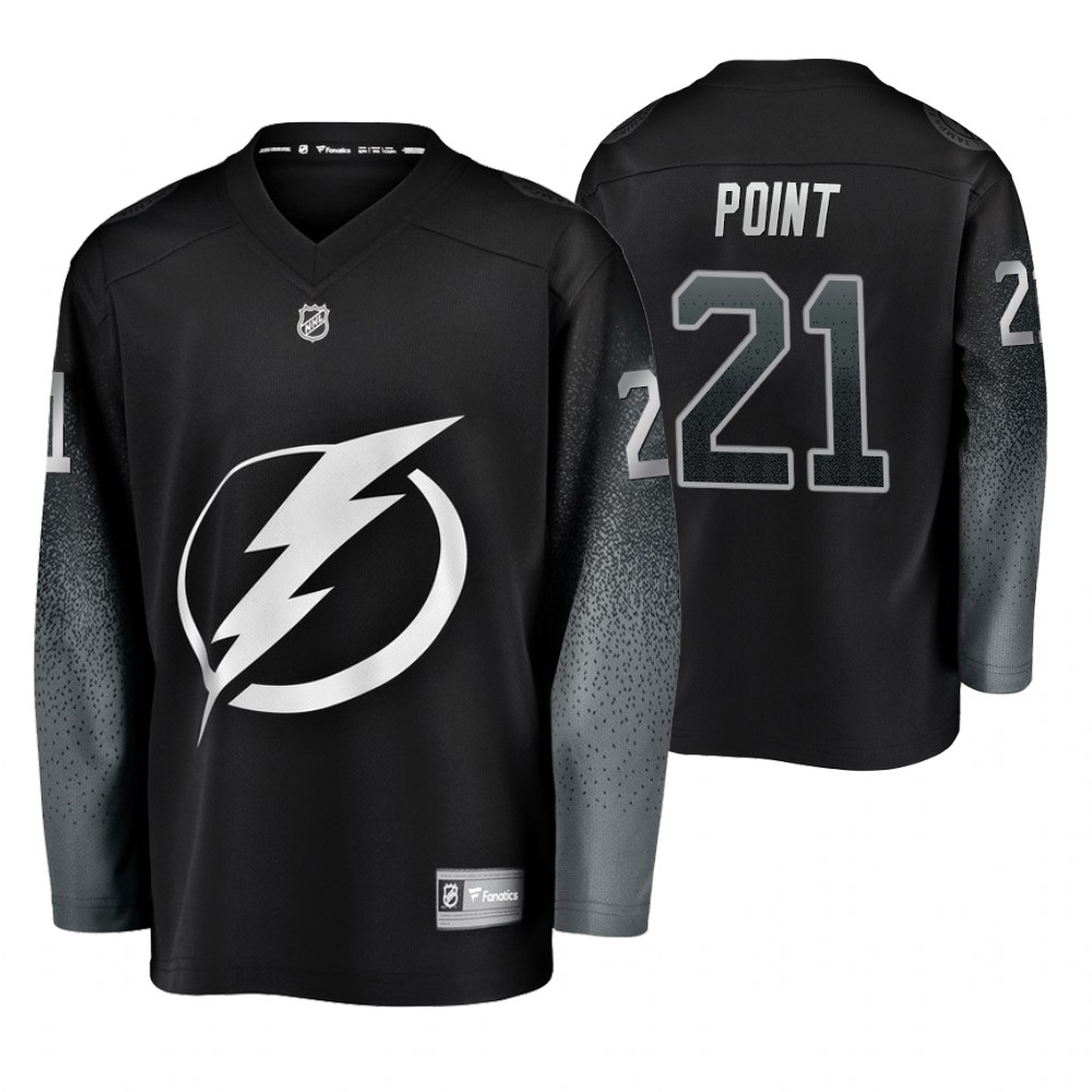 Lightning Brayden Point Black Breakaway Player Alternate Jersey