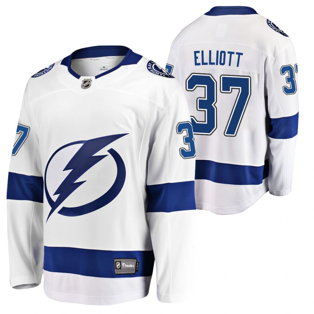 Lightning Brian Elliott Jersey Away White Player Men