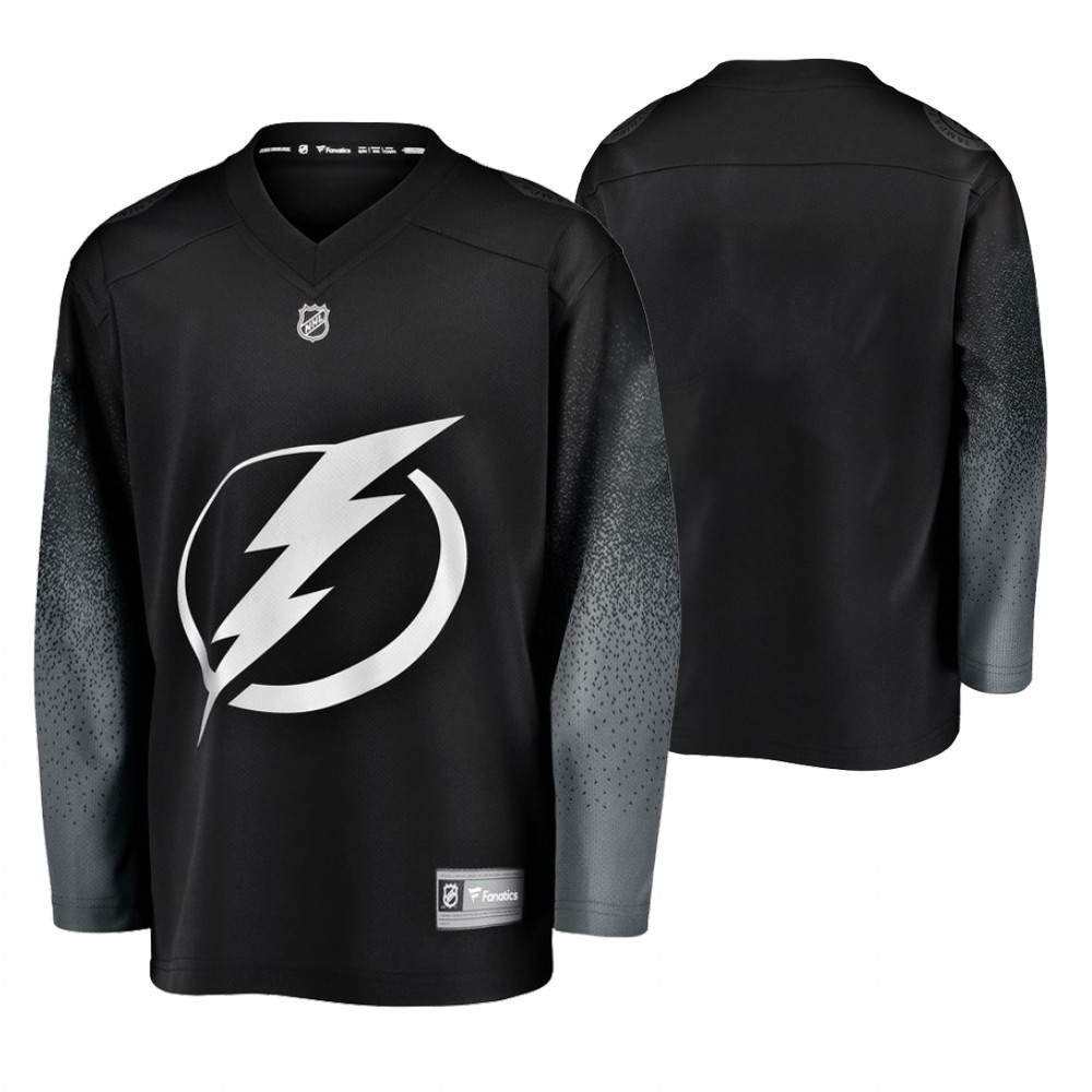Lightning Men's Black Alternate Jersey
