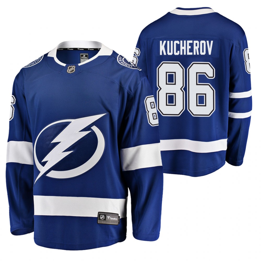 Lightning Nikita Kucherov blue Breakaway Player Home Jersey