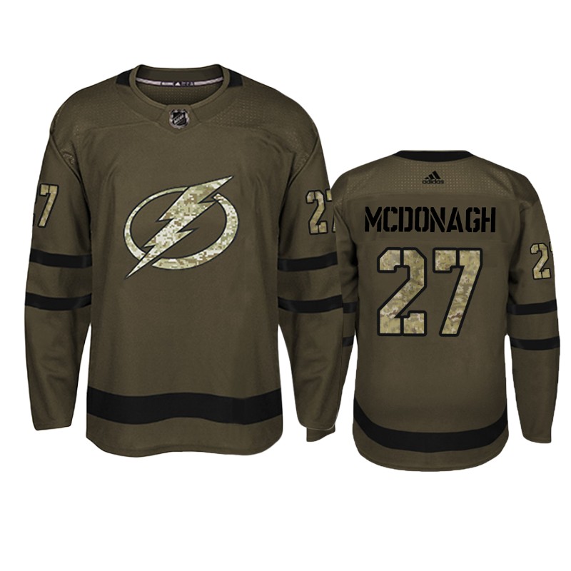 Lightning Ryan McDonagh Camo Military Jersey