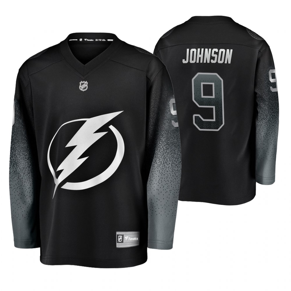 Lightning Tyler Johnson Black Breakaway Player Alternate Jersey