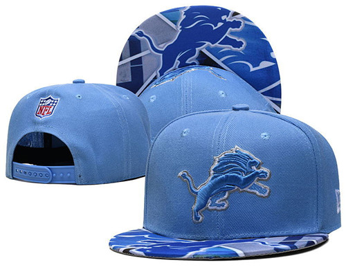 Lions Team logo Snapback Hat--LH