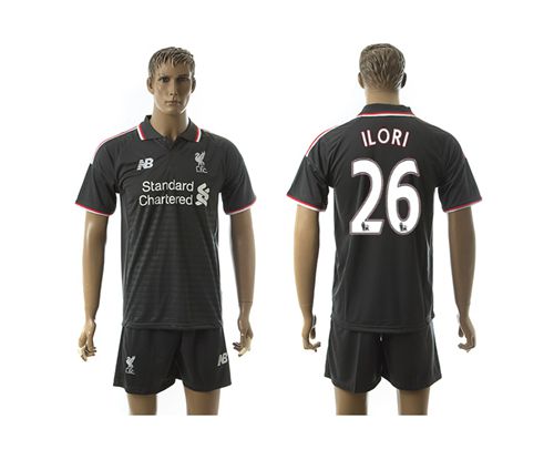 Liverpool #26 Ilori Away Soccer Club Jersey
