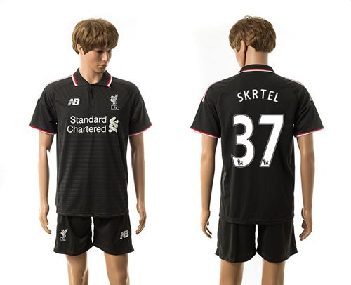 Liverpool #37 Skrtel Away Soccer Club Jersey