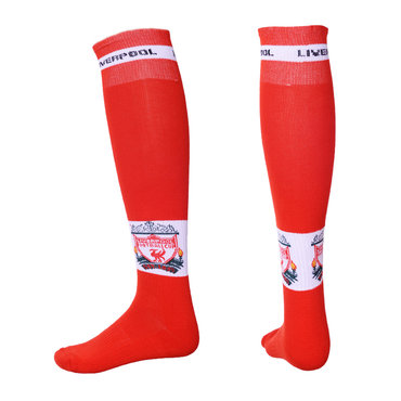 Liverpool Red Soccer Socks