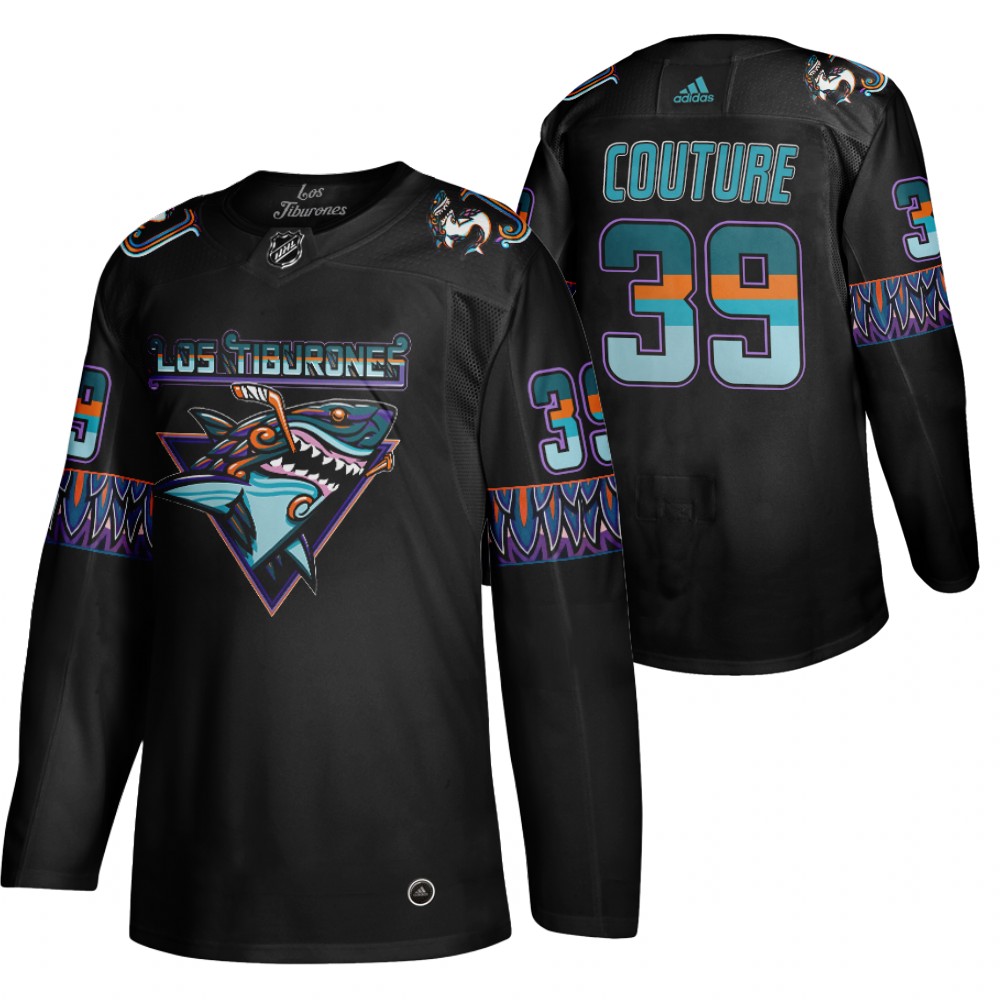 Logan Couture San Jose Sharks Los Tiburones Hockey Couture Jersey