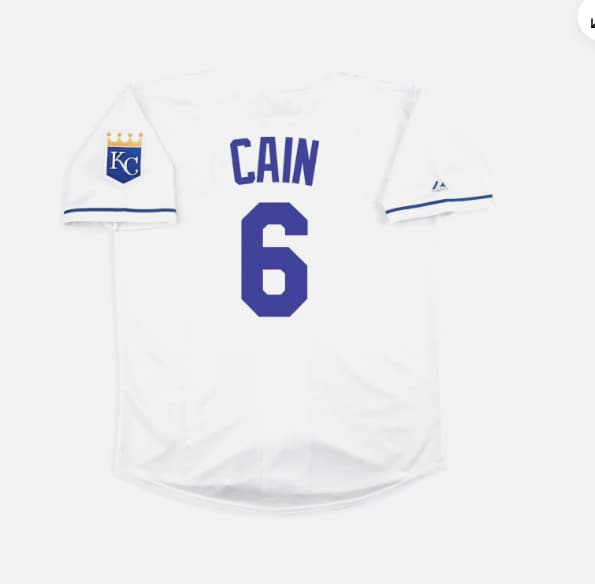 Lorenzo Cain Kansas City Royals Home Road Alternate Men's Jersey