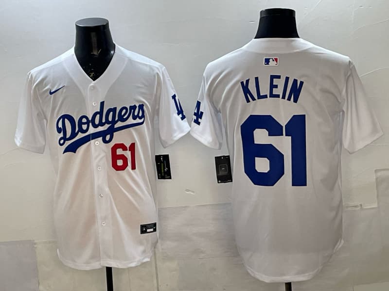 Los   Angeles Dodgers  2025 Jersey - All Stitched  61 KLEIN