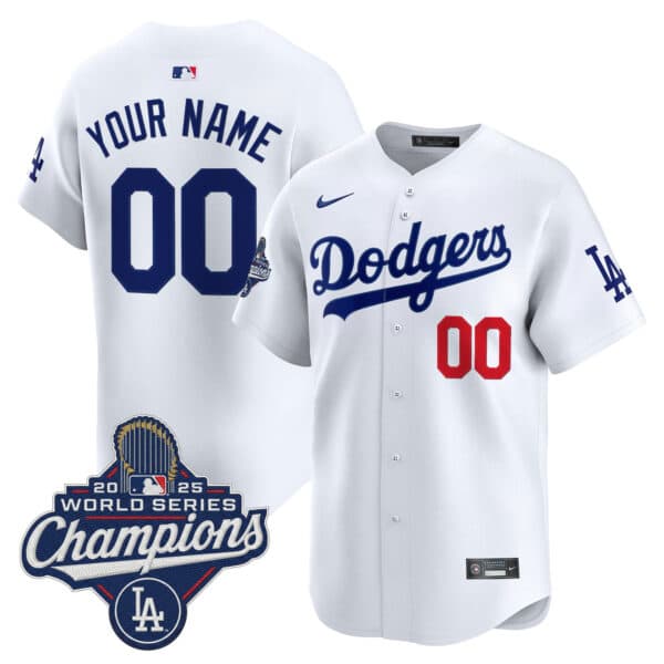 Los  Angeles Dodgers   Vapor Premier Limited Custom Jersey – All Stitched