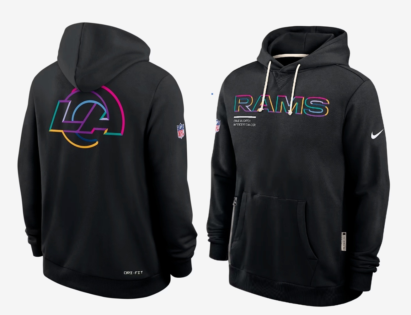 Los  Angeles Rams 2025  Salute to Service  Limited  Football Stitched hoodie Jersey