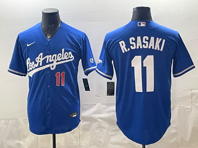 Los Angeles  Dodgers   Vapor Premier Limited Jersey - All Stitched  11 R.SASAKI