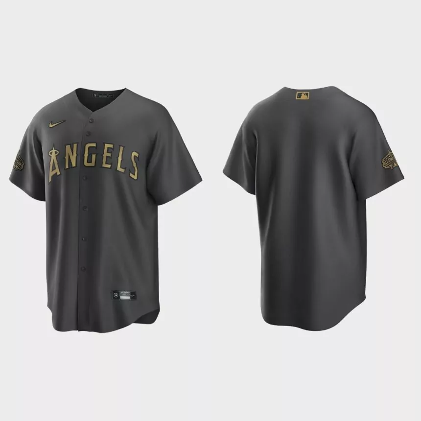 Los Angeles Angels 2022 MLB All-Star Game Replica Jersey – Charcoal