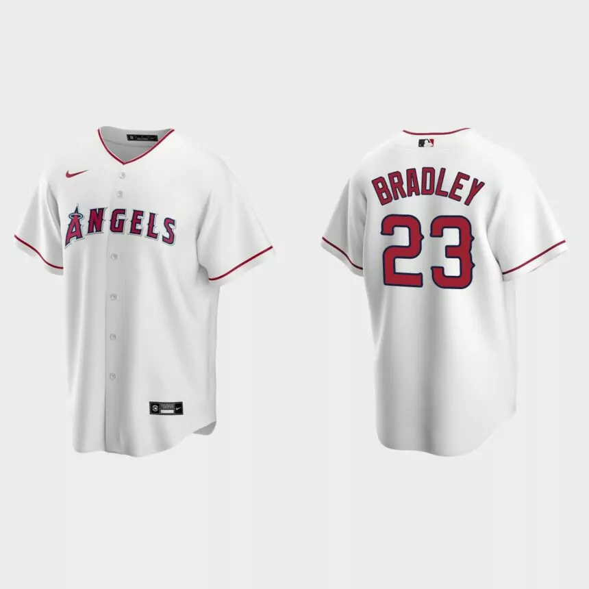 Los Angeles Angels Archie Bradley Replica Home Jersey – White