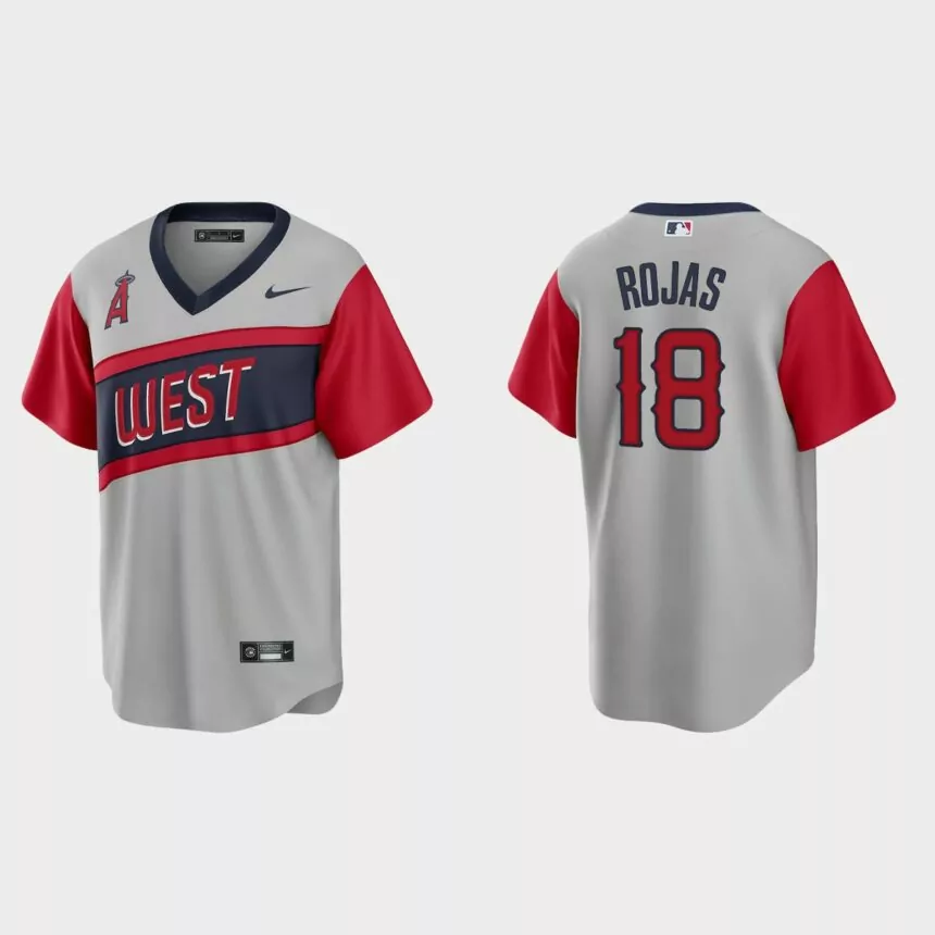 Los Angeles Angels Jose Rojas 2021 Little League Classic Road Replica Jersey – Gray