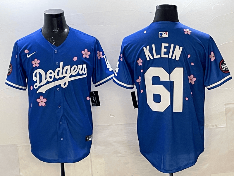 Los Angeles Dodgers    Limited    Jersey #61 KLEIN