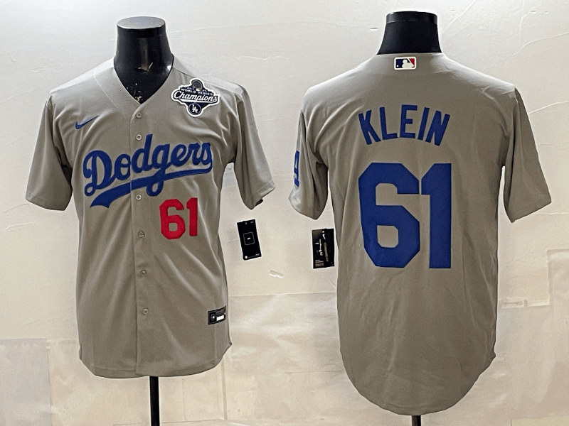 Los Angeles Dodgers    Limited   Jersey 61 KLEIN