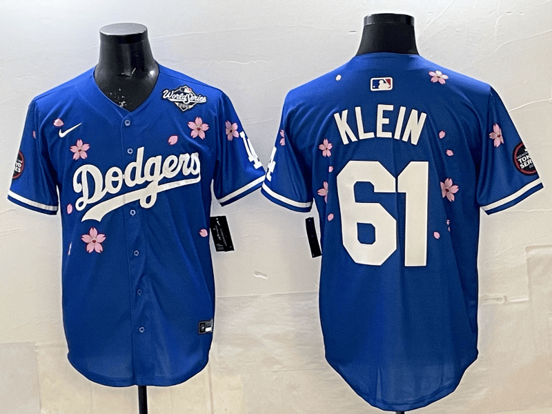 Los Angeles Dodgers    Limited  Jersey 61 KLEIN