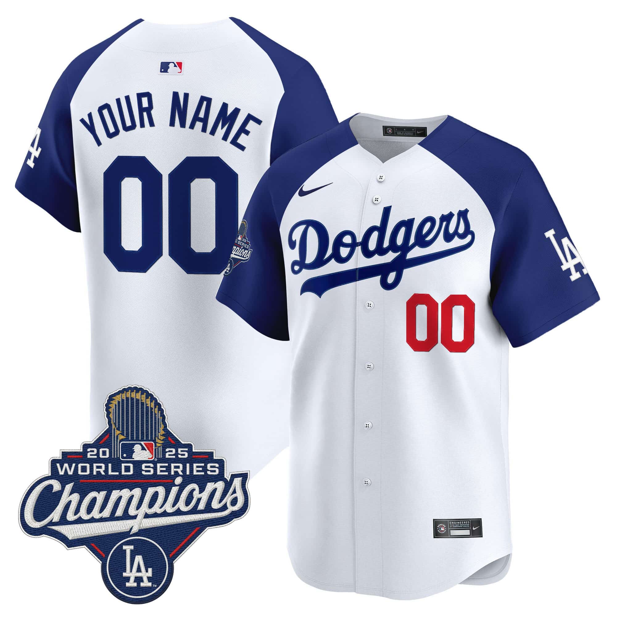 Los Angeles Dodgers    Vapor  Premier Limited  Custom Jersey – All Stitched