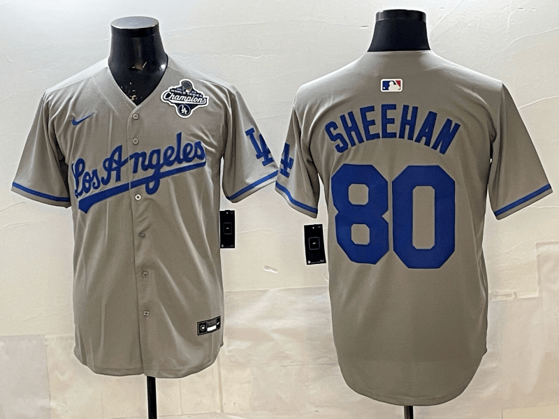 Los Angeles Dodgers   Limited Jersey 80 SHEEHAN