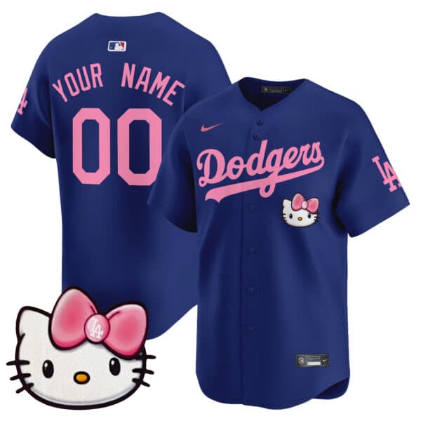 Los Angeles Dodgers   Vapor    Premier Limited Custom Jersey – All Stitched