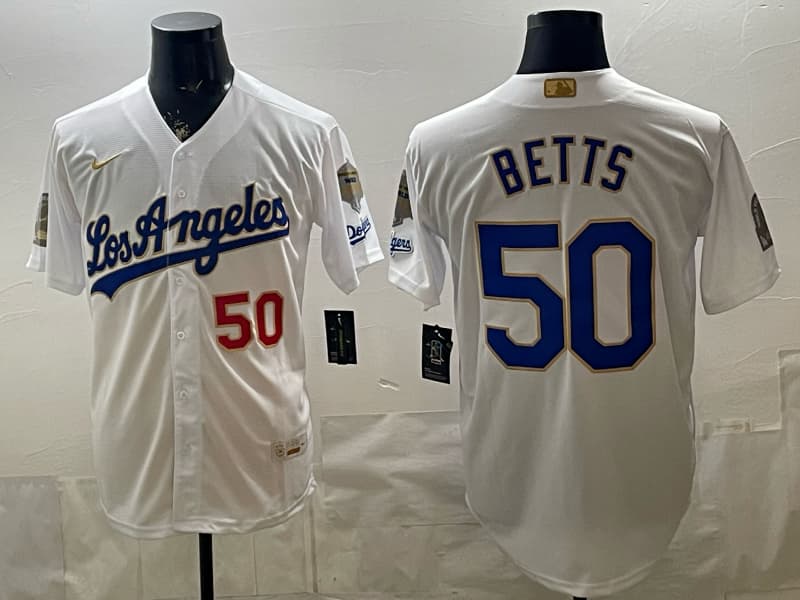 Los Angeles Dodgers   Vapor Premier   Limited Jersey - All Stitched Mookie Betts