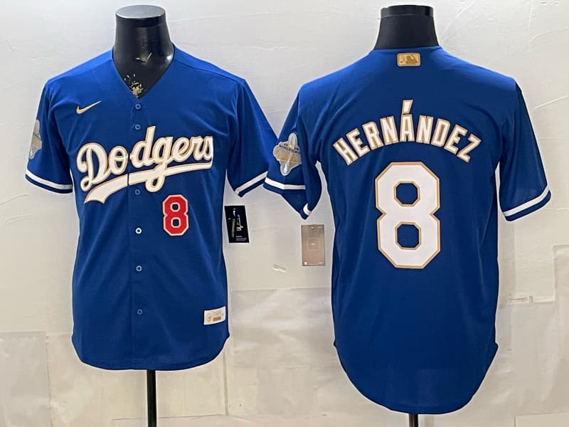 Los Angeles Dodgers   Vapor Premier  Limited Jersey - All Stitched Kike Hernandez