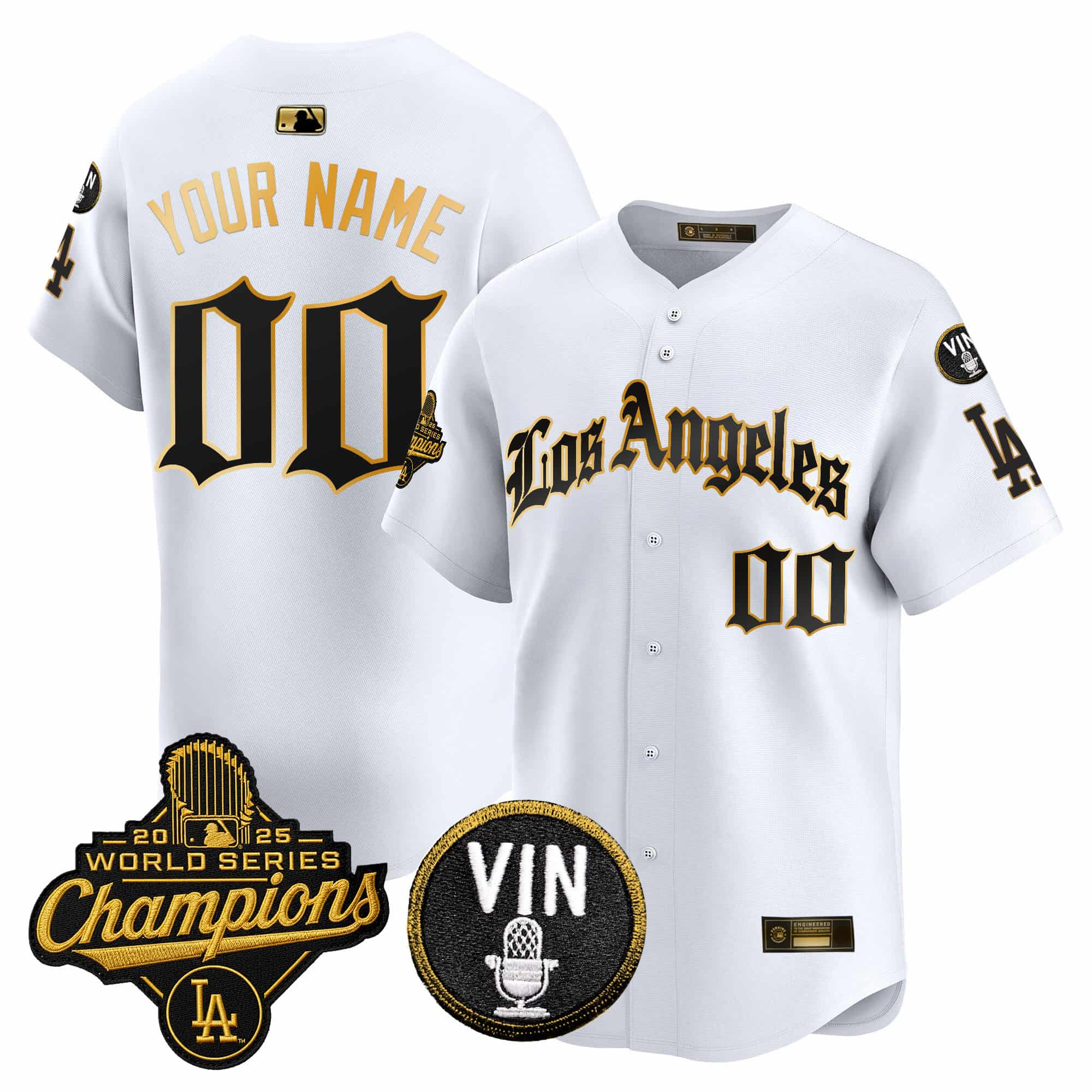 Los Angeles Dodgers   Vapor Premier Limited    Custom Jersey – All Stitched