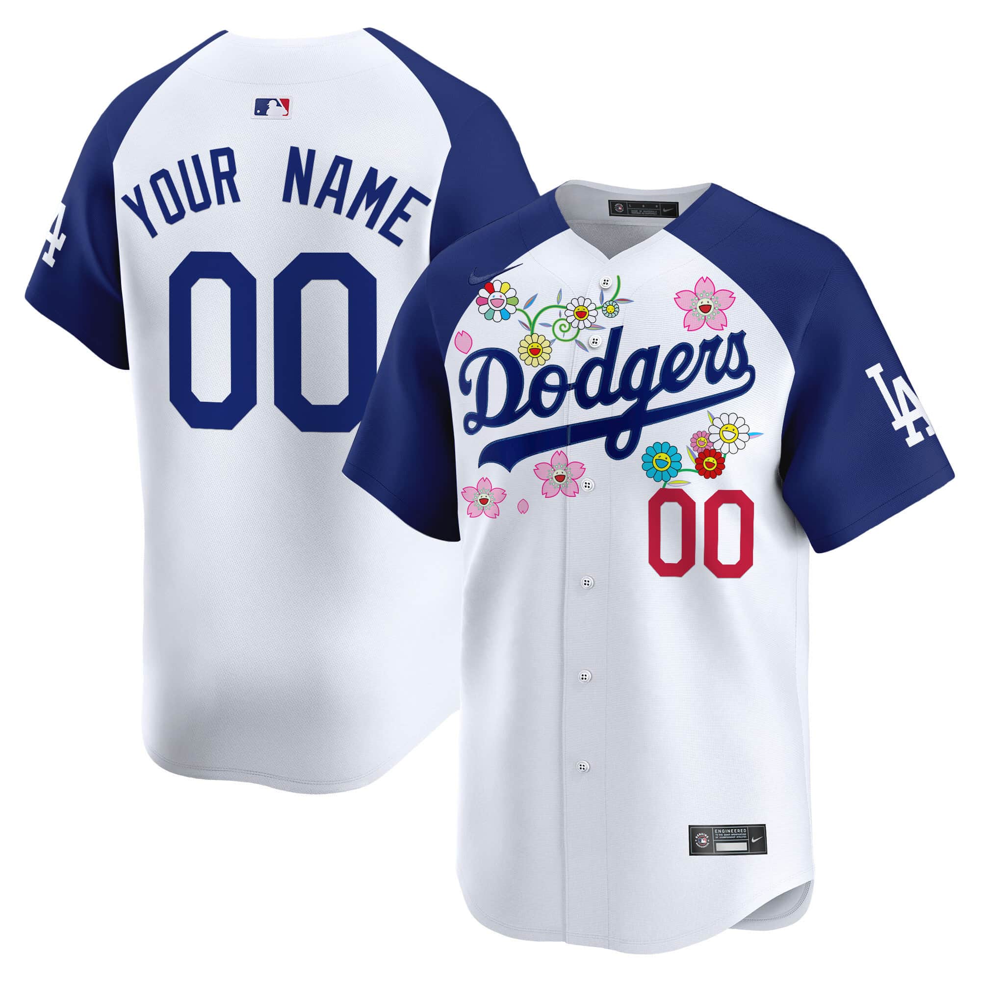 Los Angeles Dodgers   Vapor Premier Limited  Custom Jersey  –  All Stitched