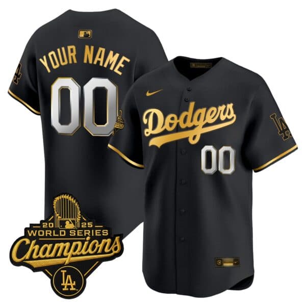Los Angeles Dodgers   Vapor Premier Limited Custom Jersey    –  All Stitched