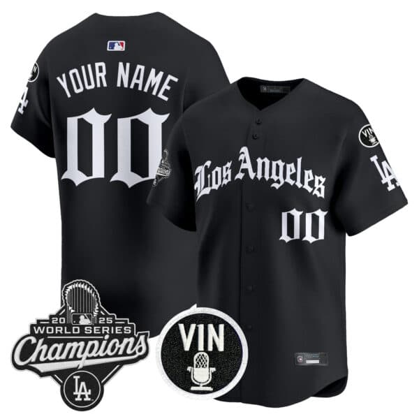 Los Angeles Dodgers   Vapor Premier Limited Custom Jersey   – All Stitched