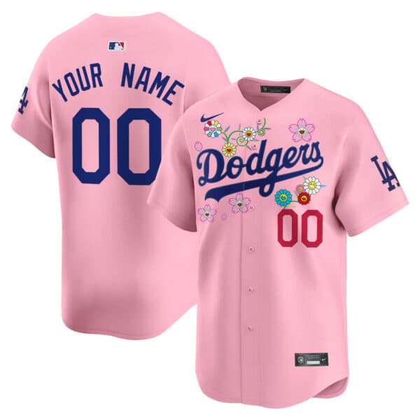 Los Angeles Dodgers   Vapor Premier Limited Custom Jersey  –  A ll Stitched