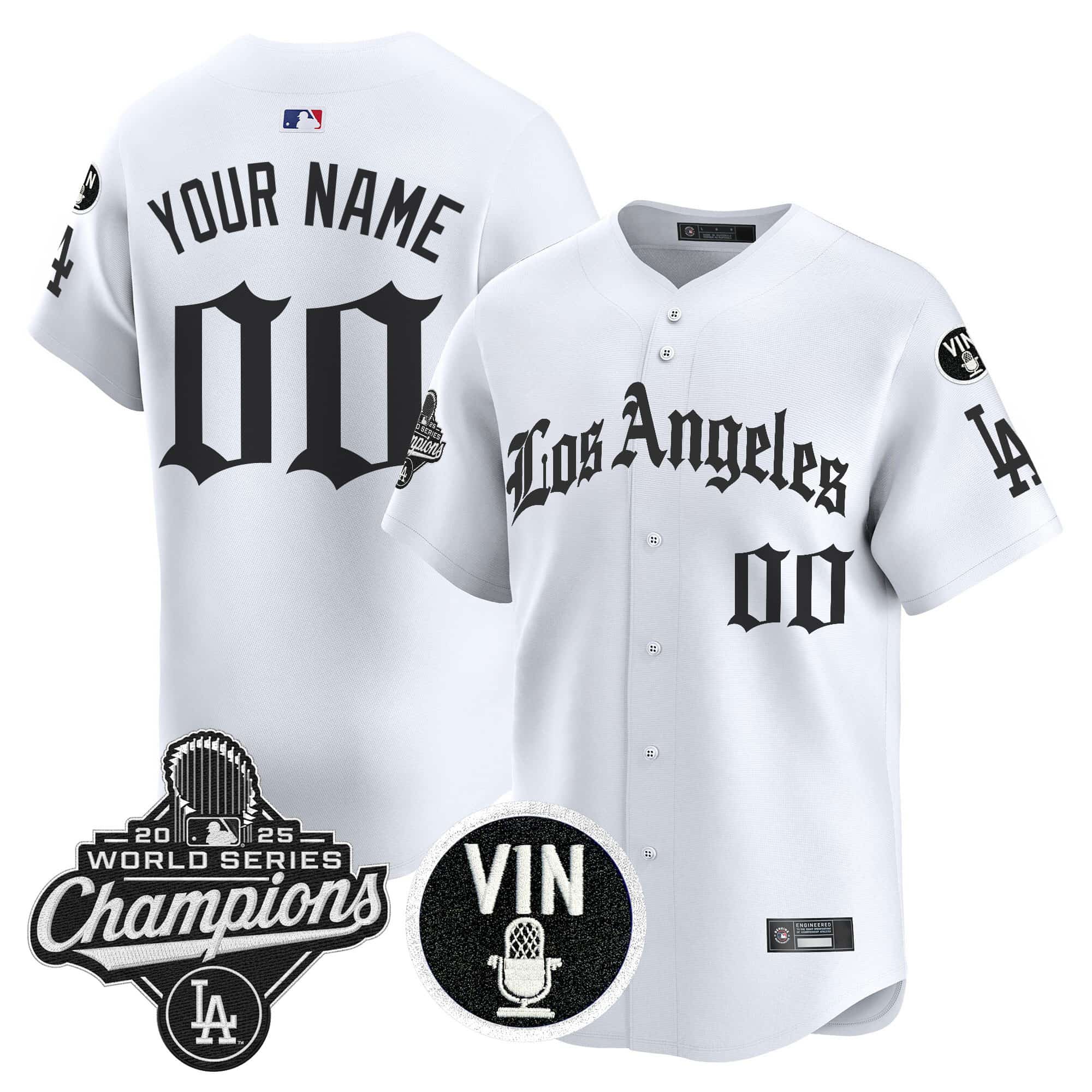 Los Angeles Dodgers   Vapor Premier Limited Custom Jersey  –  All Stitched