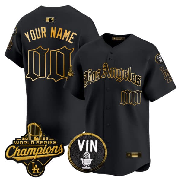 Los Angeles Dodgers   Vapor Premier Limited Custom Jersey  – All Stitched